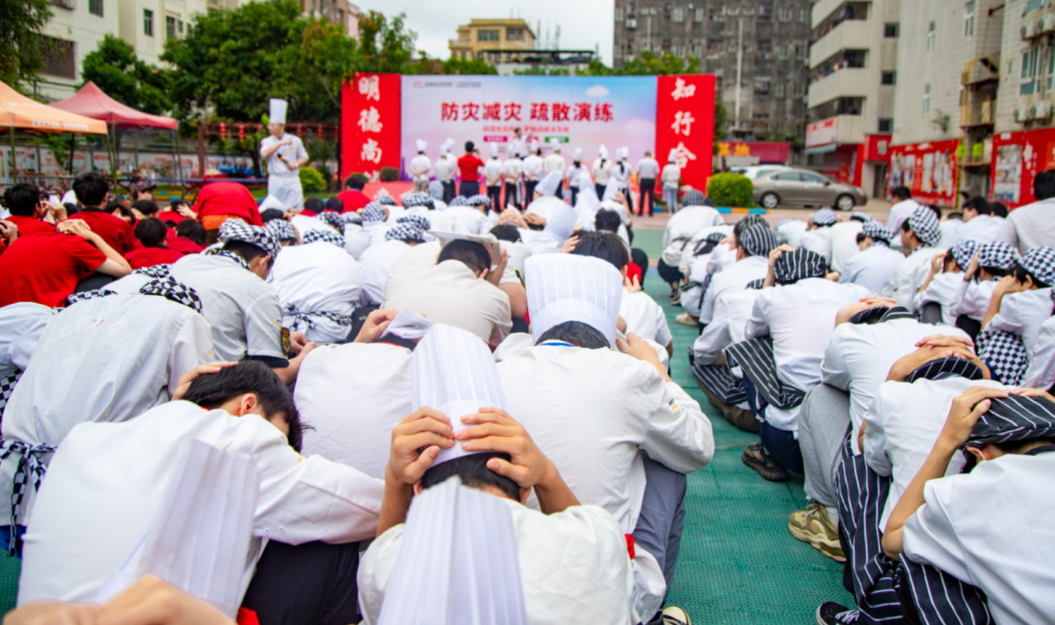 2023年深圳新东方烹饪学校“防灾减灾应急疏散演练”成功举行~