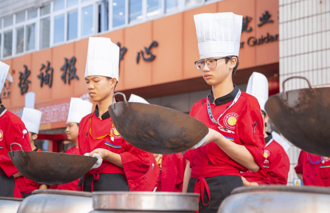 烹饪营养与工艺2301班基本功技能考核，围观烹饪“萌新”的成长之路