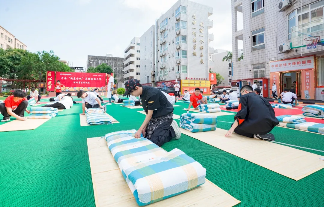 有“被”而来，“叠”出风采｜深圳新东方烹饪学校叠军被比赛圆满举行