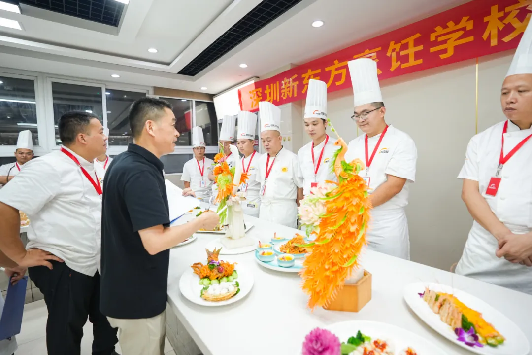 扬技能之帆，展教师风采丨深圳新东方烹饪学校教师专业技能大比武圆满收官！   
